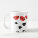 Search for red eyes mugs Illustration