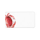 Search for lobster return address labels Seafood