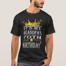 Search for grandpa birthday tshirts King