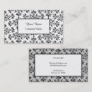 Search for damask script business cards Pattern