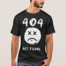 Search for 404 tshirts Internet