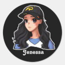Search for woman eyes stickers Black hair