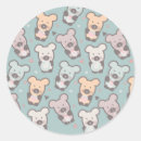 Search for bear pattern stickers Cartoon