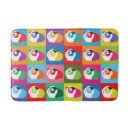 Search for pop art bath mats Cute