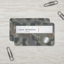 Search for military business cards Retro