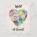 Search for green hearts postcards Pretty