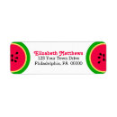 Search for watermelon return address labels Fruit