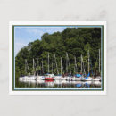Search for water reflection postcards Boat
