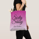 Search for 60th birthday bags 60 and sassy