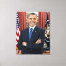 Search for barack canvas prints President
