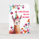 Search for lamas cards For her