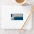 Search for sea blue return address labels Sand dollar