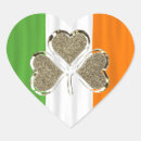 Search for glitter shamrock stickers Ireland