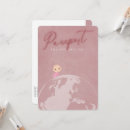 Search for passport baby shower invitations Around the world