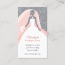 Search for bridal dresses business cards Seamstress