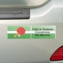 Search for table bumper stickers Sports