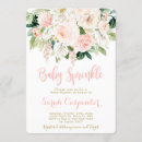 Search for floral baby sprinkle invitations Elegant