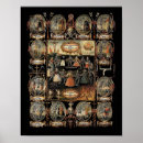 Search for dancing skeletons art Vintage