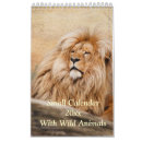 Search for wild animals calendars 2026