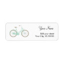 Search for bicycle return address labels Modern