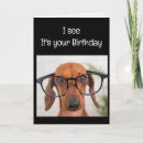 Search for funny dachshund birthday cards Animal