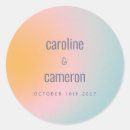 Search for blue pink wedding stickers Minimalist