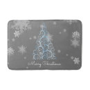 Search for blue christmas bath mats Snowflakes