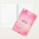 Search for girls daily planners Pink