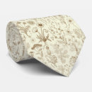 Search for beige floral ties Flower