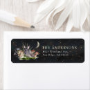 Search for enchanted forest return address labels Whimsical