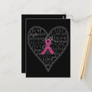 Search for breast cancer hope postcards Support