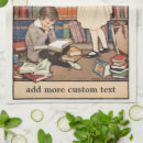 Search for literature tea towels Library