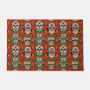Search for vintage halloween doormats Skeleton