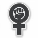 Search for feminist symbol stickers Woman