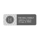 Search for quatrefoil pattern return address labels Trendy