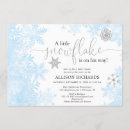 Search for snowflake baby shower invitations Snowflakes