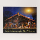Search for nativity scene puzzles Jesus
