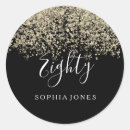 Search for 80th party stickers Eightieth