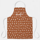 Search for burnt orange aprons Thanksgiving