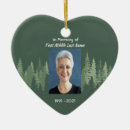 Search for forever in my heart christmas tree decorations Loving memory