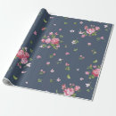 Search for pink rose wrapping paper Floral
