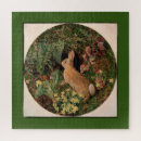 Search for rabbit puzzles Illustration