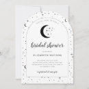 Search for moon and stars bridal shower invitations Starry