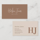 Search for neutral business cards Earth tones