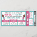 Search for football gender reveal invitations Boy or girl