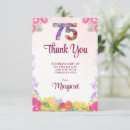 Search for 75th birthday thank you 75 years old