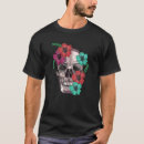 Search for floral skull tshirts Colourful