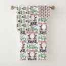 Search for cat christmas bath towels Xmas
