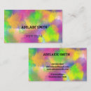 Search for fluorescent business cards Elegant