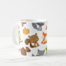 Search for squirrel pattern mugs Racoon
